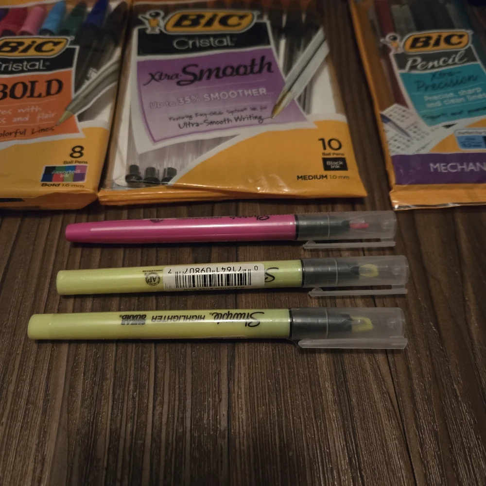 Business Bundle Writing Supplies Office Essentials Teacher BIC Sharpie Papermate